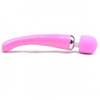 Wand Massager "Elegance", 20-Mode + 8 Speeds Whisper Quiet Rechargeable PINK